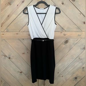 Calvin Klein belted dress size 2